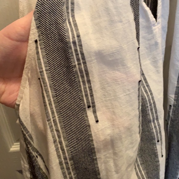 Medium black and white Striped Dress - Picture 4 of 7